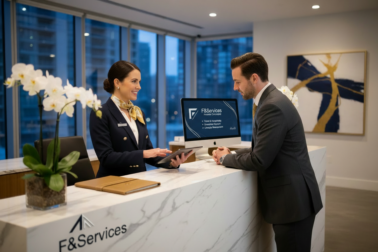 replace the premier concierge for F&services 